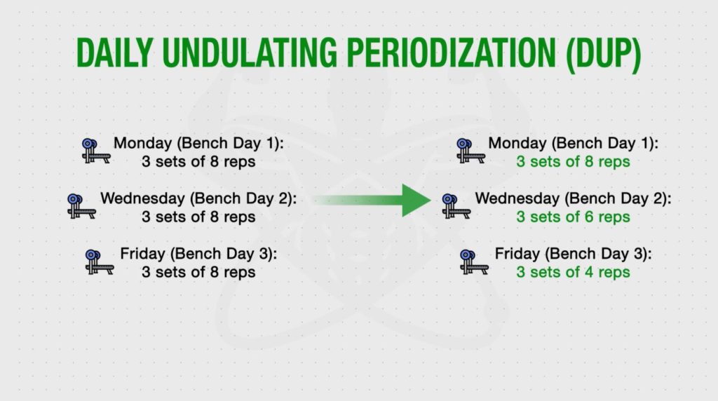 Daily undulating periodization