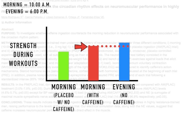 morning workout vs evening workout 