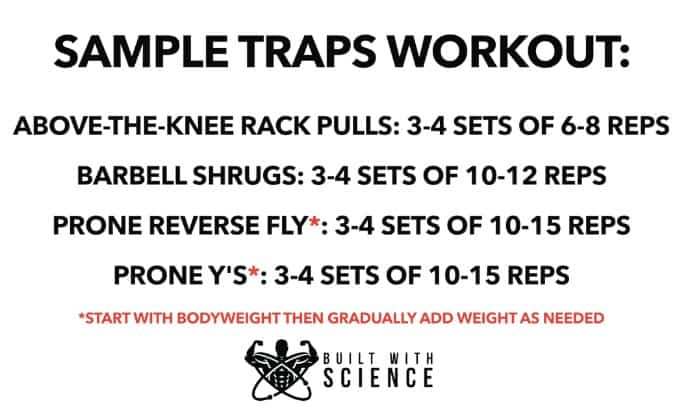 sample trap workouts