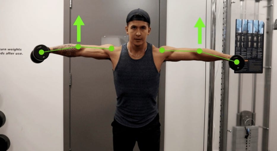 lateral raises proper form