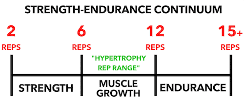 high reps vs low reps