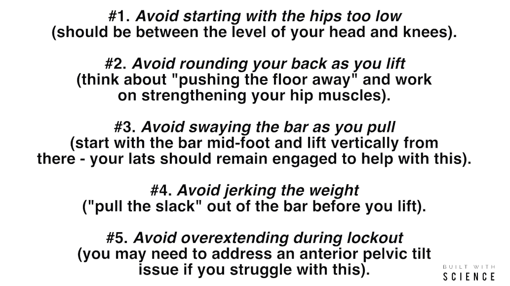 how to deadlift summary