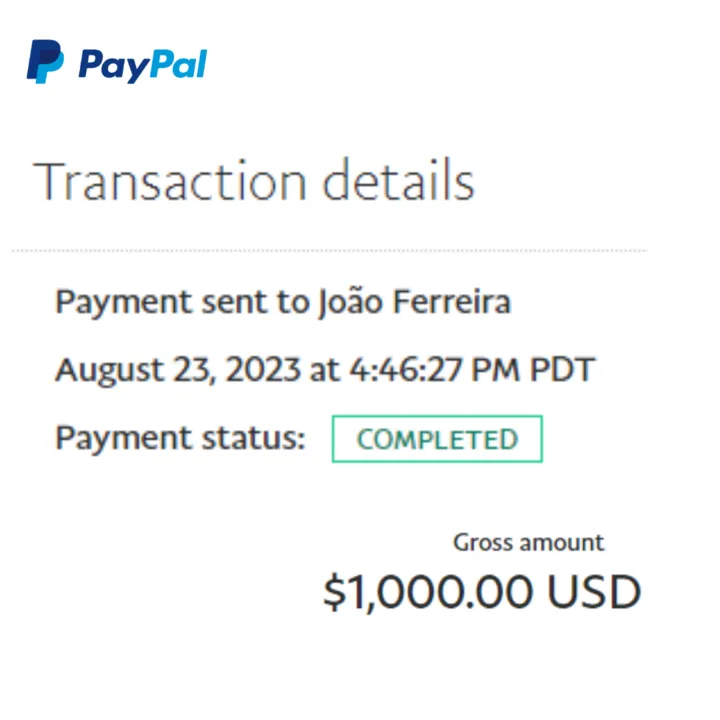 Joao Paypal