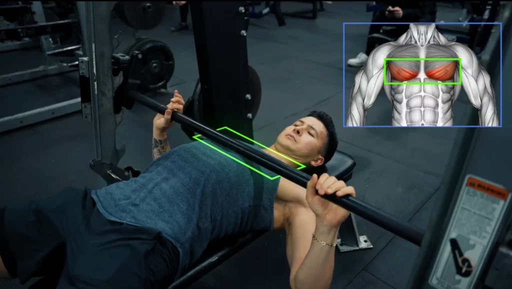 Optimal elbow angle on the angled Smith machine